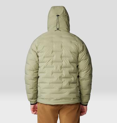 Men's Stretchdown Popover Hoody, Color: Mantis Green, image 2