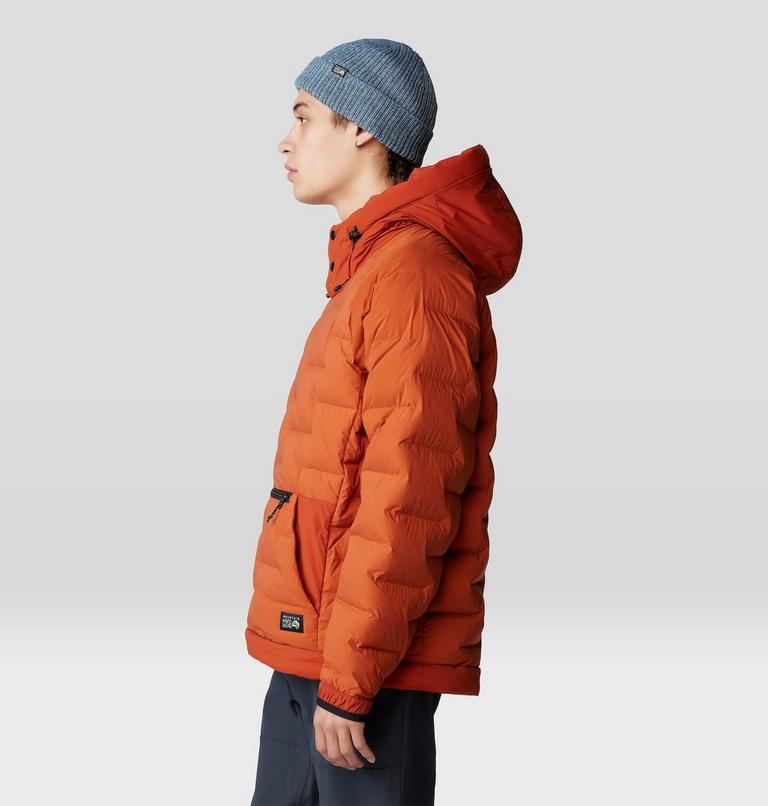 Men's Stretchdown Popover Hoody, Color: Dark Copper, image 3