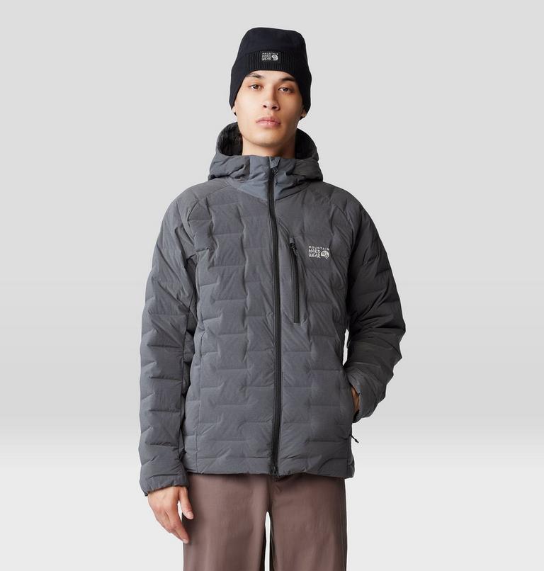 Men's Stretchdown Hoody, Color: Volcanic Heather, image 8