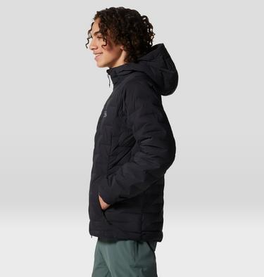 Men's Stretchdown Hoody, Color: Black, image 11
