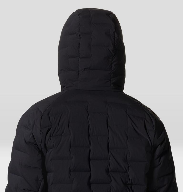 Homme Stretchdown Chandail à capuchon, Color: Black, image 6