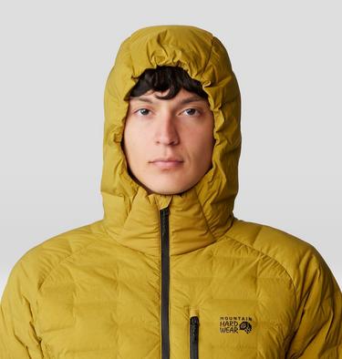 Men's Stretchdown Hoody, Color: Dark Bolt, image 8