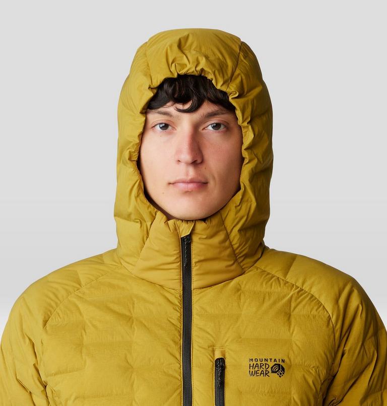 Men's Stretchdown Hoody, Color: Dark Bolt, image 4