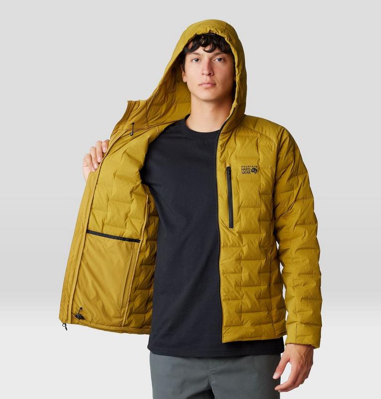 Men's Stretchdown Hoody, Color: Dark Bolt, image 5