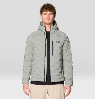 Men's Stretchdown Hoody, Color: Wet Stone, image 8