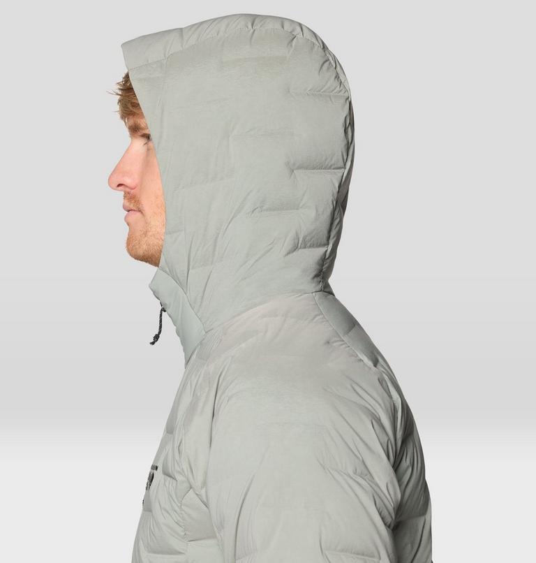 Men's Stretchdown Hoody, Color: Wet Stone, image 7