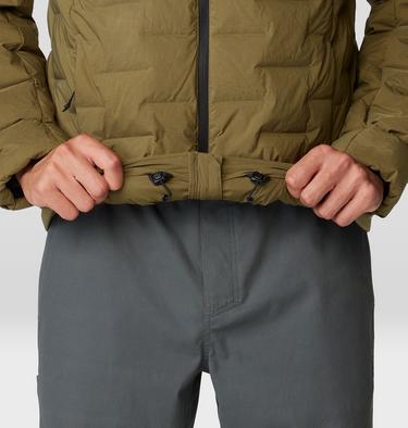 Men's Stretchdown Hoody, Color: Combat Green, image 24