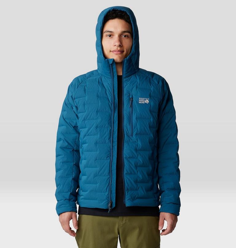 Men's Stretchdown Hoody, Color: Dark Caspian, image 9