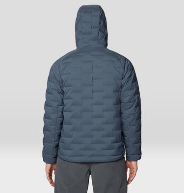 Men's Stretchdown Hoody, Color: Moon Blue, image 3