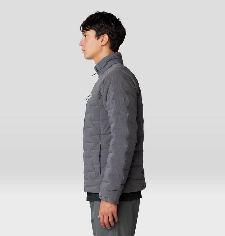 Men's Stretchdown Jacket, Color: Volcanic Heather, image 3