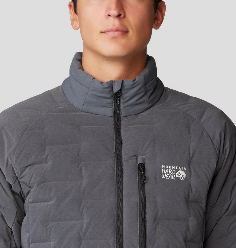 Men's Stretchdown Jacket, Color: Volcanic Heather, image 4