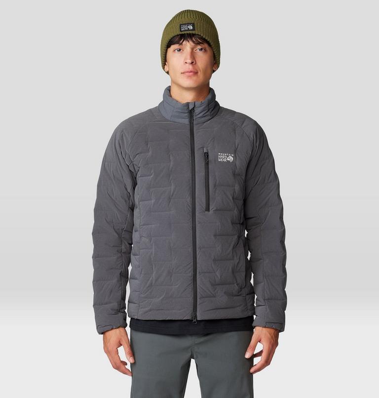 Men's Stretchdown Jacket, Color: Volcanic Heather, image 8