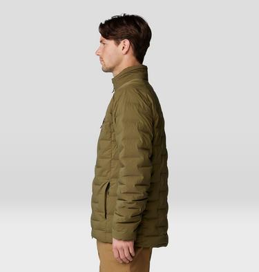 Men's Stretchdown Jacket, Color: Combat Green, image 3