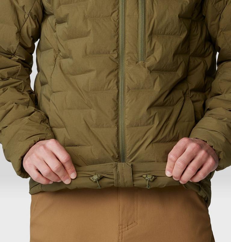 Men's Stretchdown Jacket, Color: Combat Green, image 5