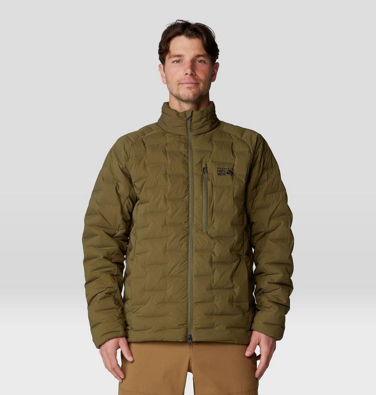 Men's Stretchdown Jacket, Color: Combat Green, image 6