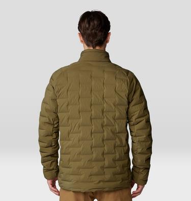 Men's Stretchdown Jacket, Color: Combat Green, image 2