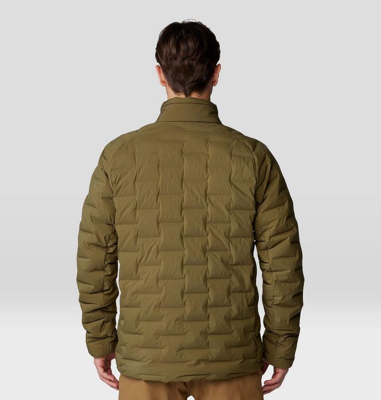 Men's Stretchdown Jacket, Color: Combat Green, image 2