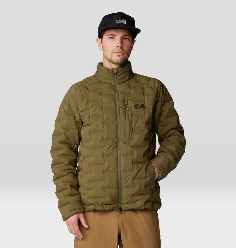 Men's Stretchdown Jacket, Color: Combat Green, image 1