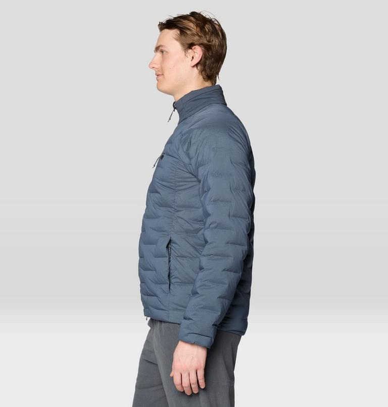 Men's Stretchdown Jacket, Color: Moon Blue, image 3