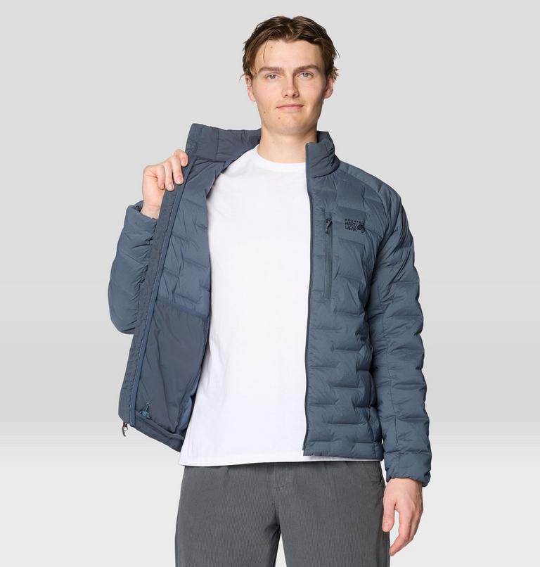 Men's Stretchdown Jacket, Color: Moon Blue, image 5