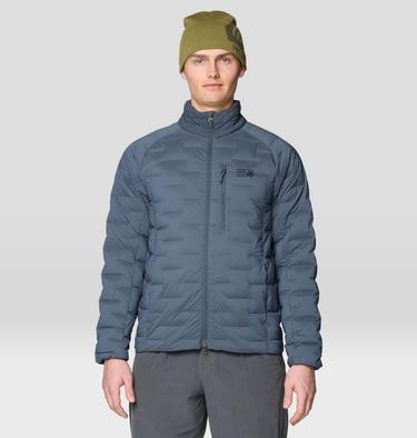 Men's Stretchdown Jacket, Color: Moon Blue, image 9