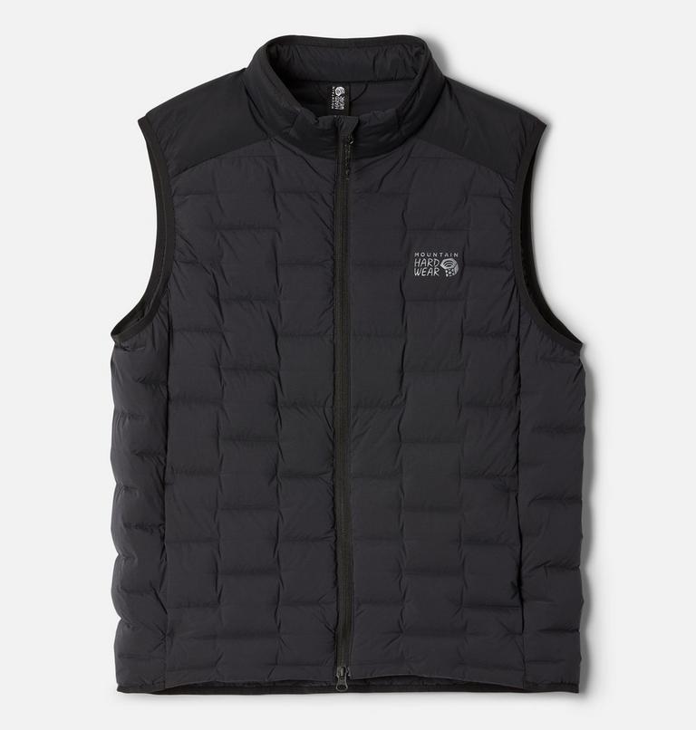 Men's Stretchdown Vest, Color: Black, image 2