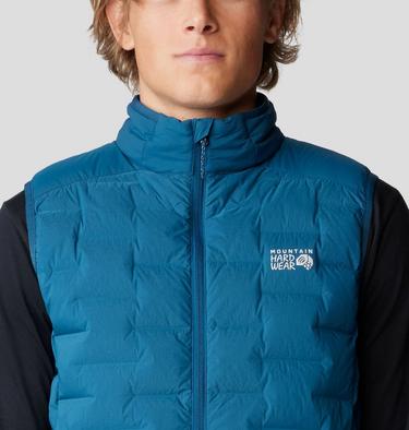 Men's Stretchdown Vest, Color: Dark Caspian, image 4