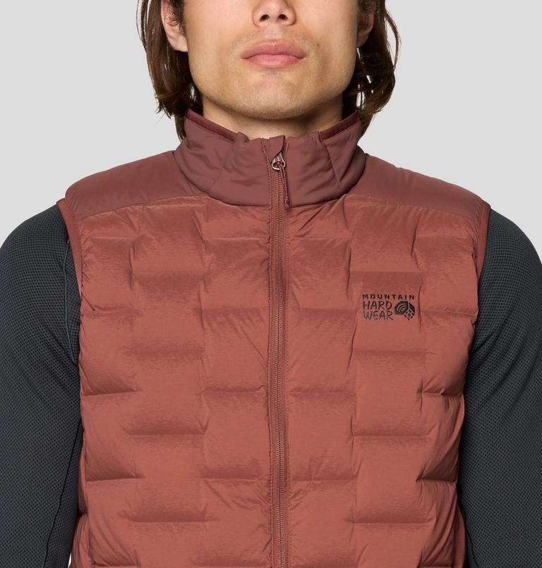 Men's Stretchdown Vest, Color: Bourbon Brown, image 6