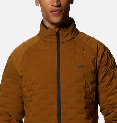 Men's Stretchdown Light Jacket, Color: Golden Brown, image 12