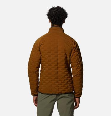 Men's Stretchdown Light Jacket, Color: Golden Brown, image 10