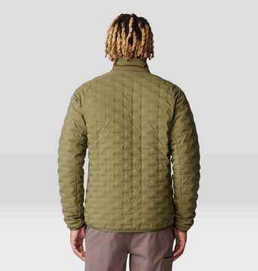 Men's Stretchdown Light Jacket, Color: Combat Green, image 2