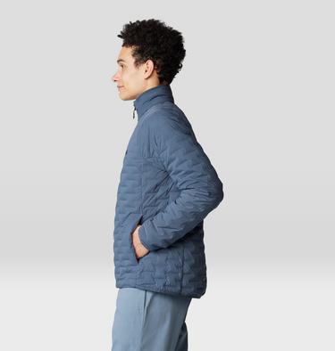 Men's Stretchdown Light Jacket, Color: Moon Blue, image 15