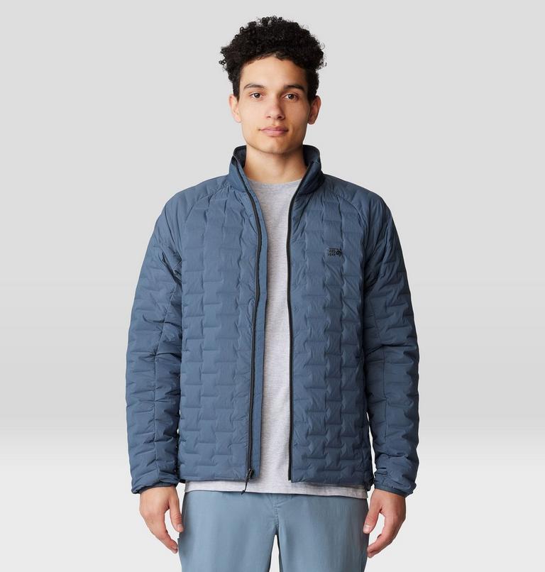 Men's Stretchdown Light Jacket, Color: Moon Blue, image 6