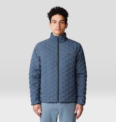 Men's Stretchdown Light Jacket, Color: Moon Blue, image 13