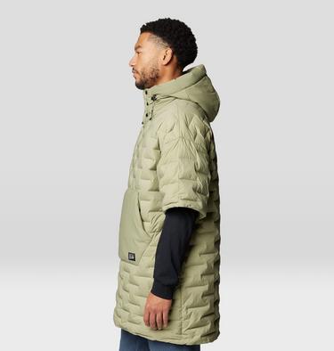 Stretchdown Poncho, Color: Mantis Green, image 3