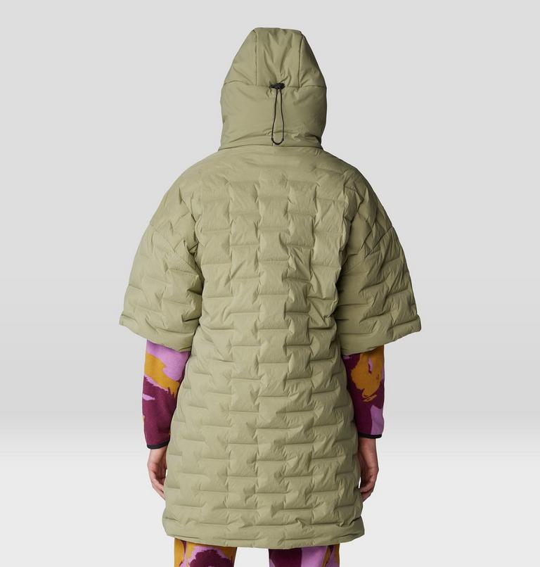 Stretchdown Poncho, Color: Mantis Green, image 6