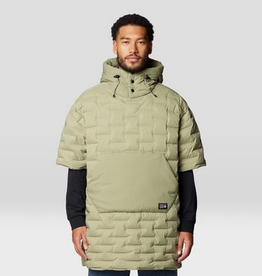 Stretchdown Poncho, Color: Mantis Green, image 1