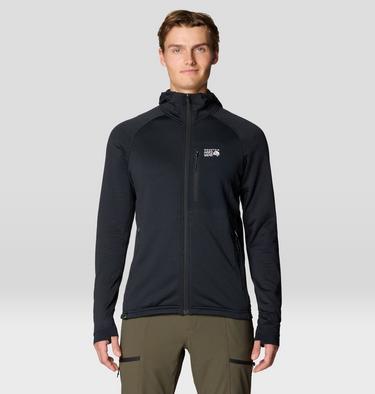 Men's Polartec® Power Grid Full Zip Hoody, Color: Black, image 16