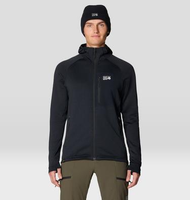 Men's Polartec® Power Grid Full Zip Hoody, Color: Black, image 13