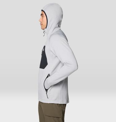 Men's Polartec® Power Grid Full Zip Hoody, Color: Glacial Heather, image 8