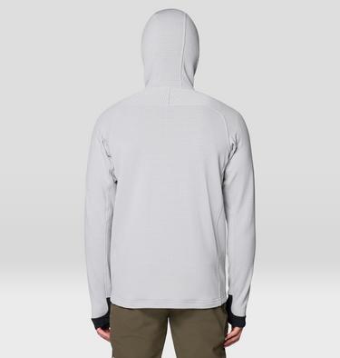 Men's Polartec® Power Grid Full Zip Hoody, Color: Glacial Heather, image 7