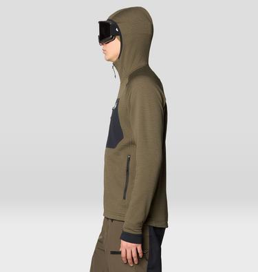 Men's Polartec® Power Grid Full Zip Hoody, Color: Ridgeline Heather, image 11