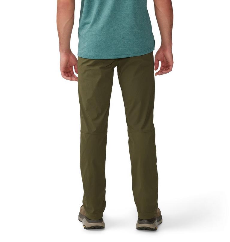 Men's Basin Trek Pant, Color: Dark Pine, image 3