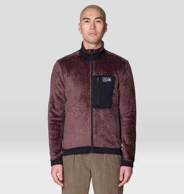 Men's Polartec&reg; High Loft Jacket, Color: Carob, Black, image 3