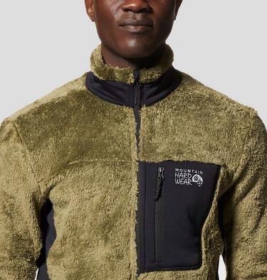 Manteau Polartec&reg; High Loft, Color: Combat Green, Black, image 4