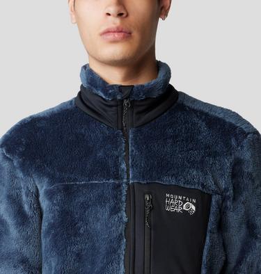 Men's Polartec® High Loft Jacket, Color: Moon Blue, Black, image 4