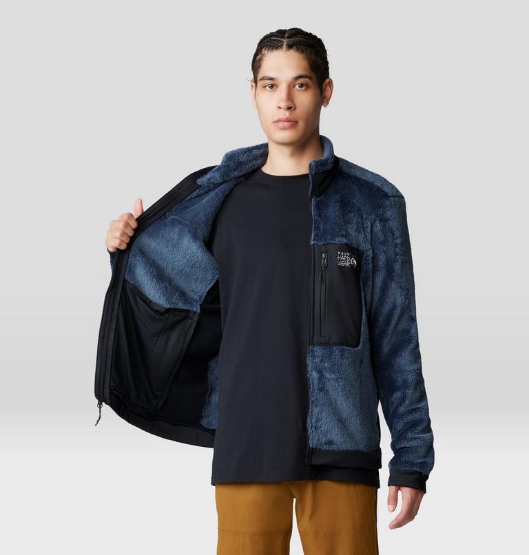 Men's Polartec® High Loft Jacket, Color: Moon Blue, Black, image 5