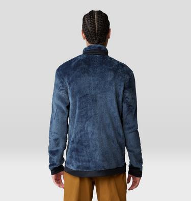 Men's Polartec® High Loft Jacket, Color: Moon Blue, Black, image 2
