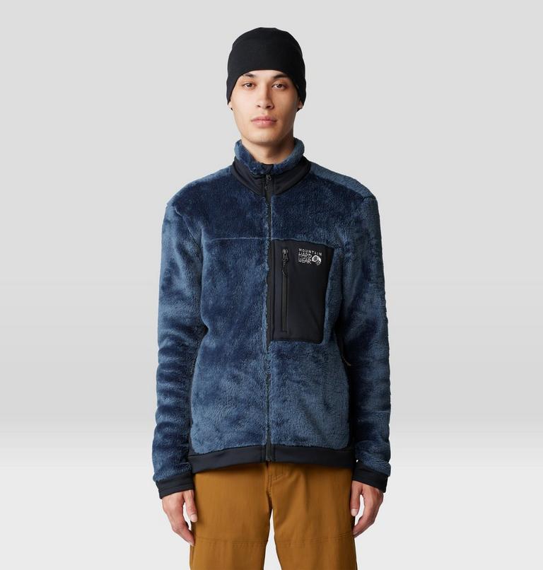 Men's Polartec® High Loft Jacket, Color: Moon Blue, Black, image 1