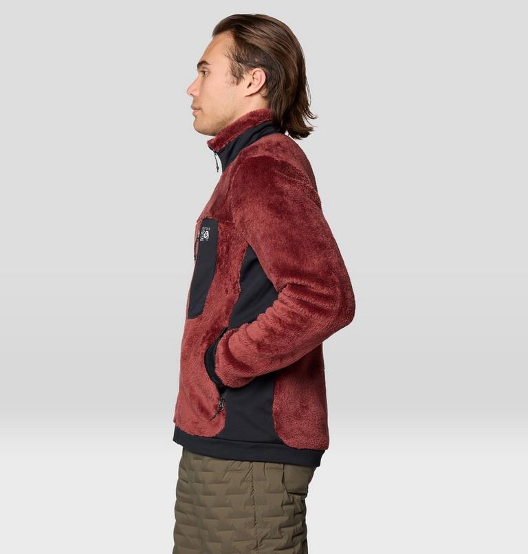 Men's Polartec® High Loft Jacket, Color: Bourbon Brown, Black, image 3